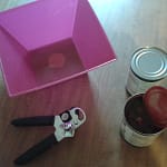 Step 1 - Place cherry pie filling in a mixing bowl