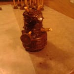 Add extremities to complete your Chocolate Dalek