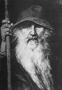 Odin, the Wanderer (Georg von Rosen, 1886)