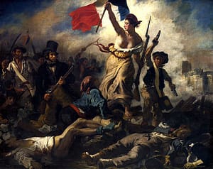 La liberté guidant le peuple (Eugène Delacroix)