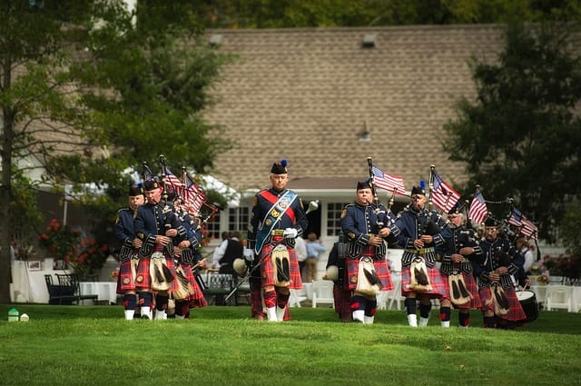 Eleven Pipers Piping