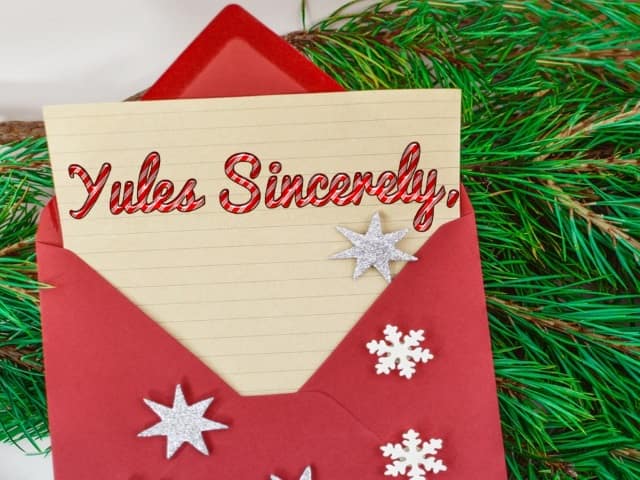 Yules Sincerely