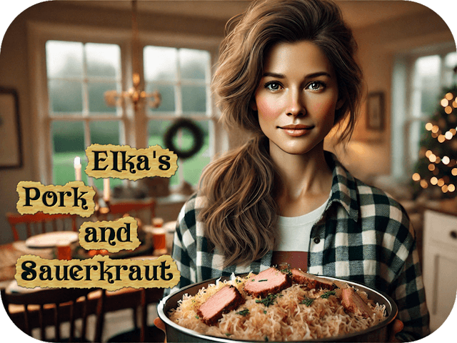 Elka’s Pork and Sauerkraut