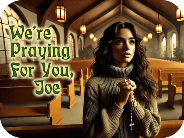 We’re Praying For You, Joe