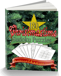 180 Christmastime Sudoku Puzzles: Merry Math Challenges For Kids Of All Ages